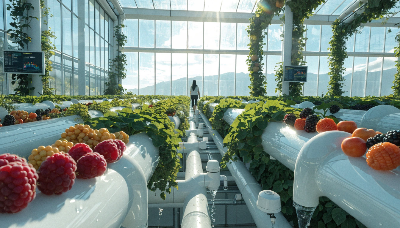 Sistema hidropónico sostenible BerryHydro